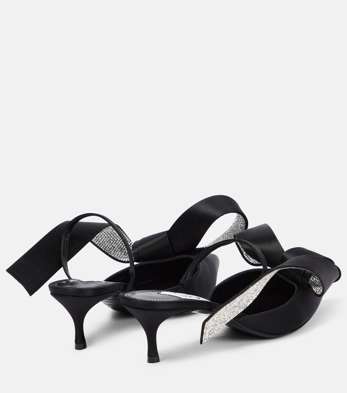Area - x Sergio Rossi Marquise crystal-embellished sandals