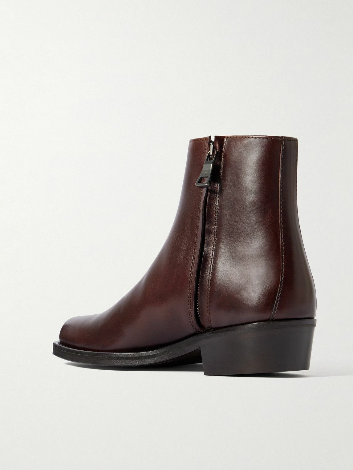 Mr P. - Ollie Leather Boots - Burgundy