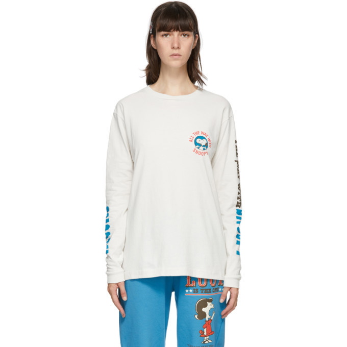 Marc Jacobs Off-White Peanuts Edition Snoopy Long Sleeve T-Shirt