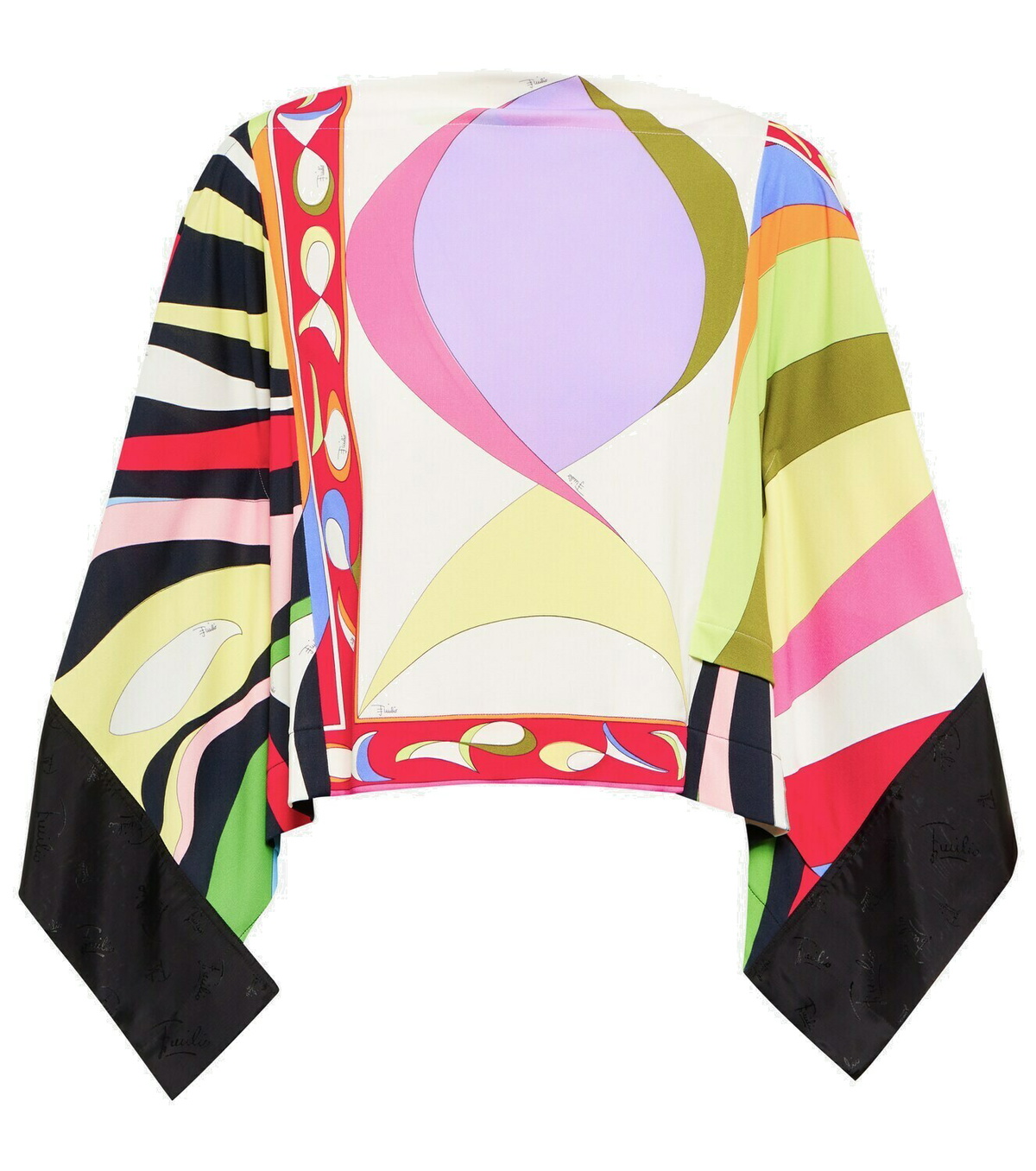 Pucci - Printed jersey blouse Emilio Pucci