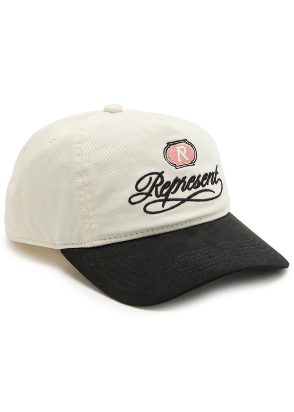Photo: Represent Gran Cru Embroidered Cotton cap - White - One Size