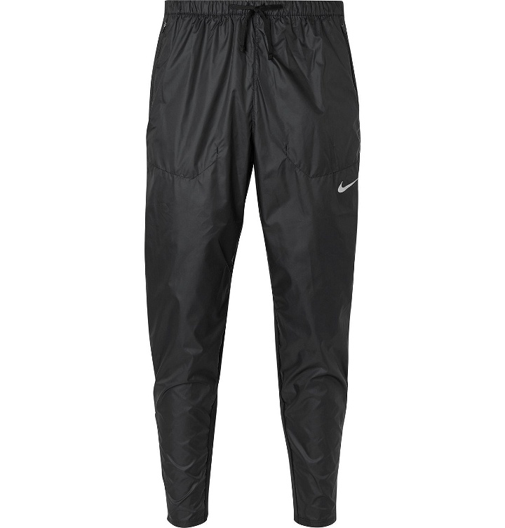 Photo: Nike Running - Phenom Elite Slim-Fit Shield Shell and Stretch-Knit Running Sweatpants - Black