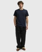 A.P.C. JERSEY BIOLOGIQUE Blue Mens Shortsleefe