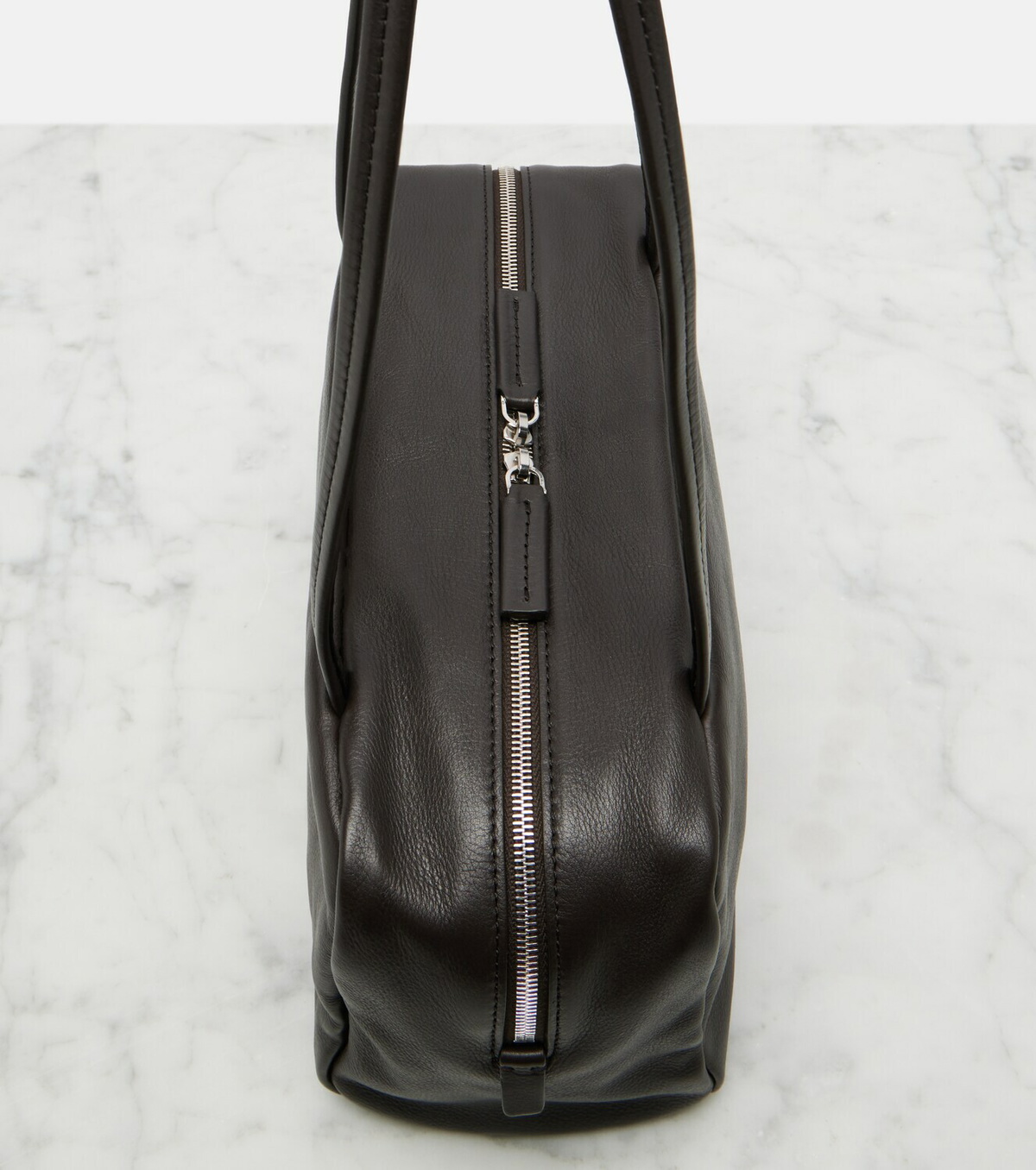 The Row Astra leather shoulder bag