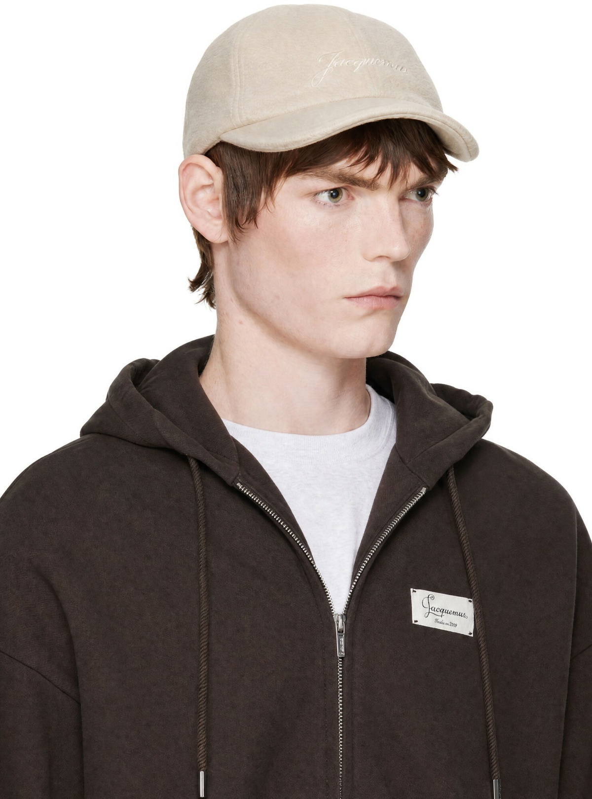 JACQUEMUS Beige 'The Cachemiro baseball' Cap