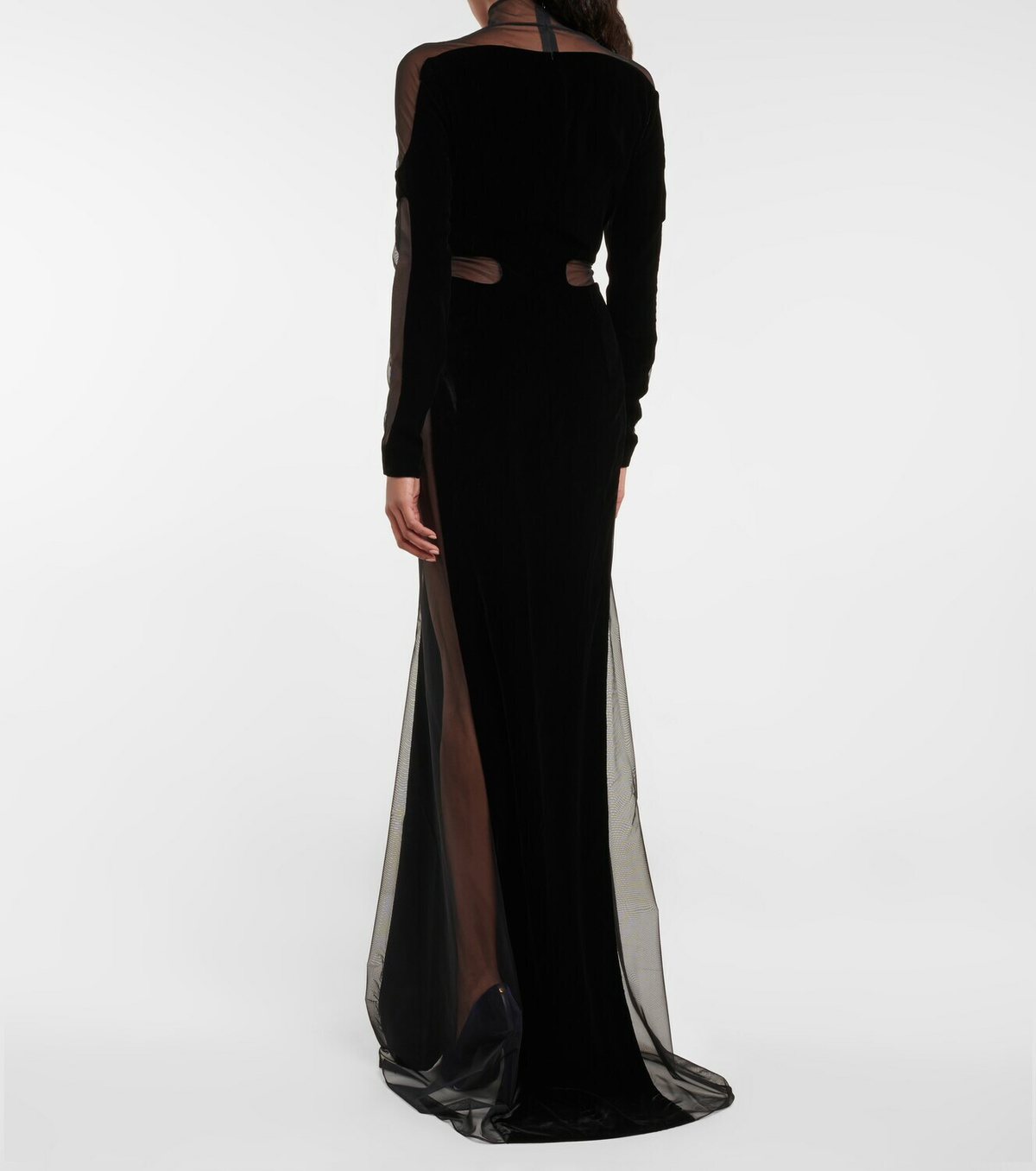 Tom Ford Velvet panel gown TOM FORD