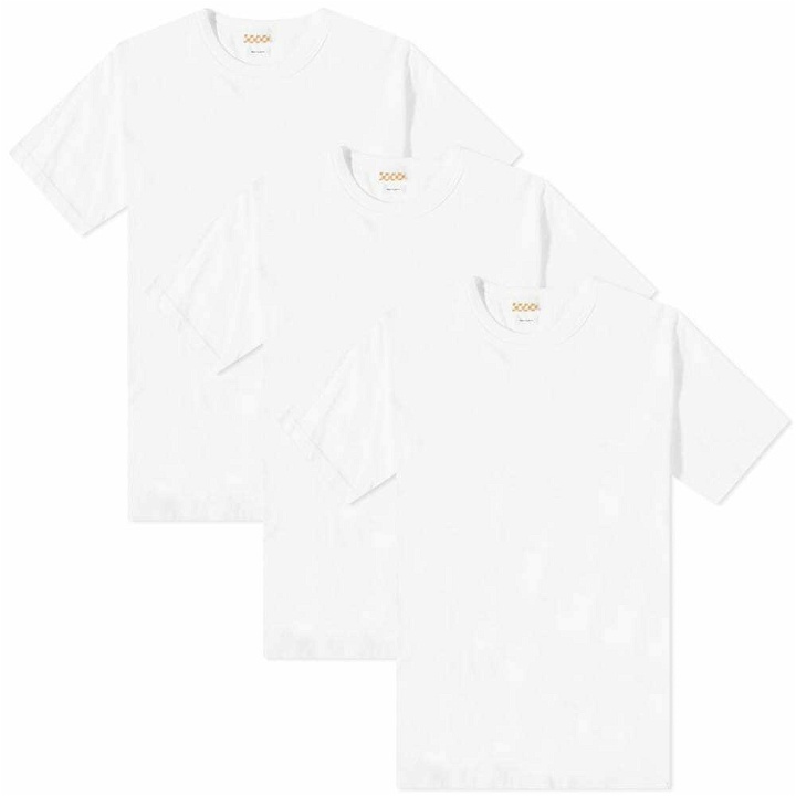 Photo: Visvim Men's Sublig Wide T-Shirt - 3 Pack in White