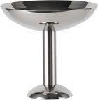 Louise Roe Silver Tall Metal Champagne Coupe