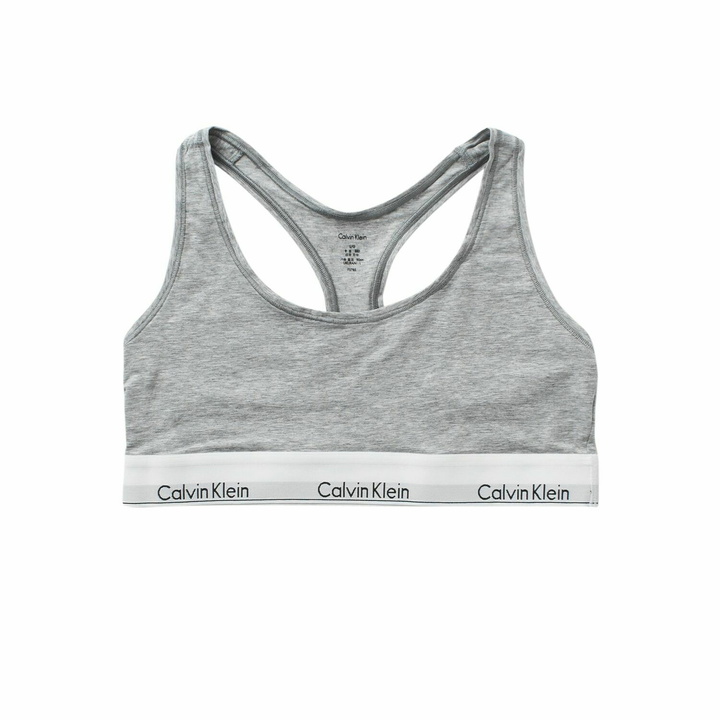 Photo: Calvin Klein Underwear Wmns Bralette Grey - Womens - (Sports ) Bras|Sleep  & Loungewear|Tops & Tanks