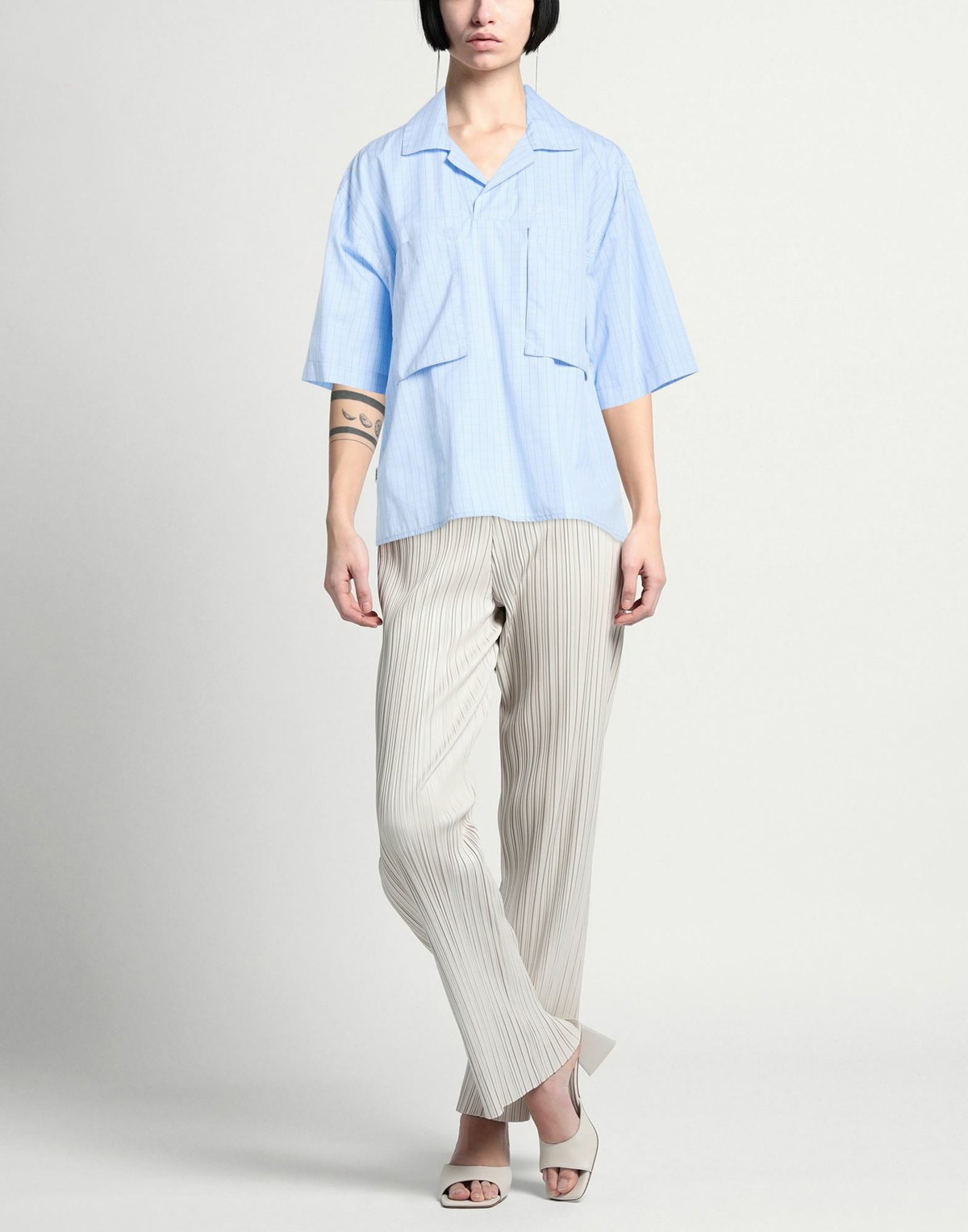 Bonsai Womens Shirt Sky in Blue