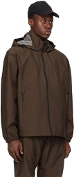 GR10K Brown Hooded Jacket