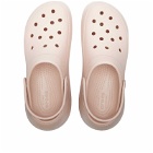 Crocs Classic Crush Shimmer Clog in Pink Clay