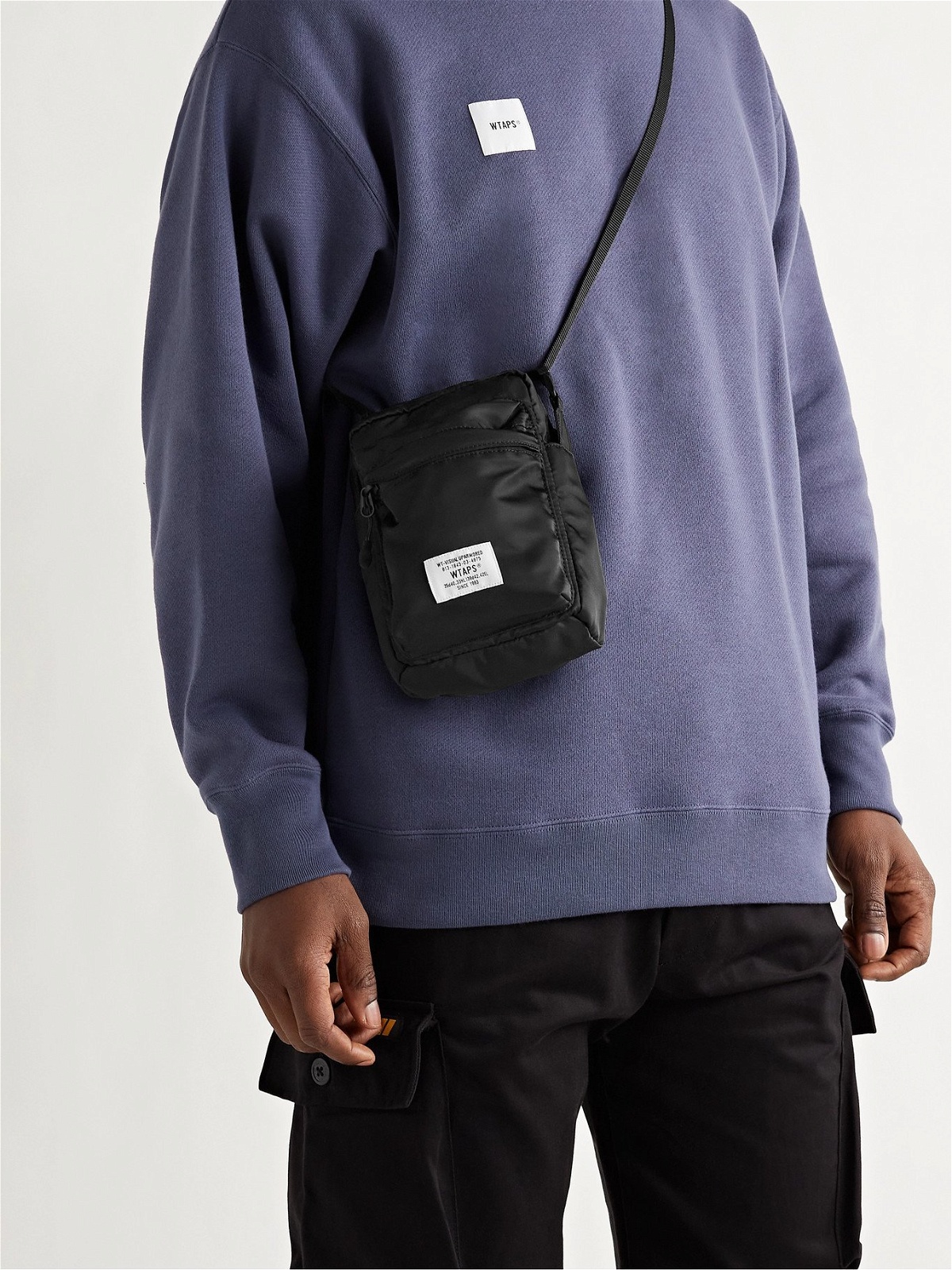 Wtaps Reconnaissance / Pouch / Poly ブラックバッグ