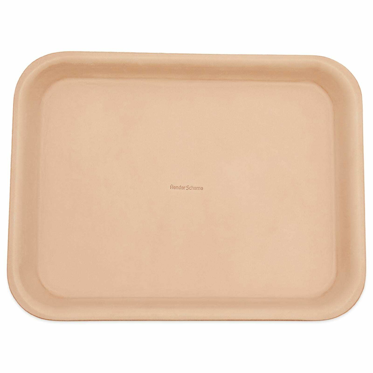 Hender Scheme Leather Tray - Medium in Natural 