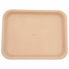 Hender Scheme Leather Tray - Medium in Natural 