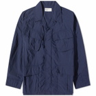Universal Works Men's Recycled Nylon Jungle Jacket in Navy