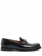 GUCCI Kaveh Leather Loafers