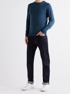 JOHN SMEDLEY - Lundy Slim-Fit Merino Wool Sweater - Blue