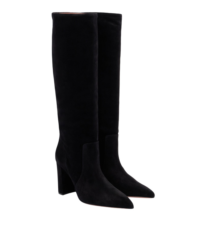 Photo: Paris Texas Anja suede knee-high boots