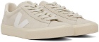VEJA Gray & White Campo Sneakers