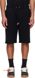 Off-White Black Spray Arrow Sweat Shorts