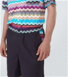 Missoni Zig-zag cotton-blend shorts
