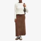 DONNI. Women's Sweater Rib Cardigan in Creme