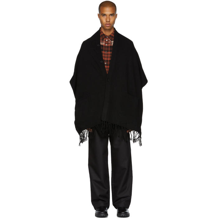 Diet Butcher Slim Skin Black Cape Cardigan Diet Butcher Slim Skin