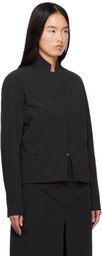 JOHANNA PARV Black Tech Suit Jacket