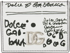 Dolce & Gabbana White Logo Card Holder