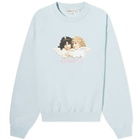 Fiorucci Women's Classic Angel Crew Sweat in Blue