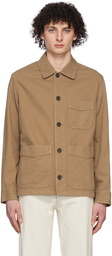 A.P.C. Tan Denim Stefano Jacket