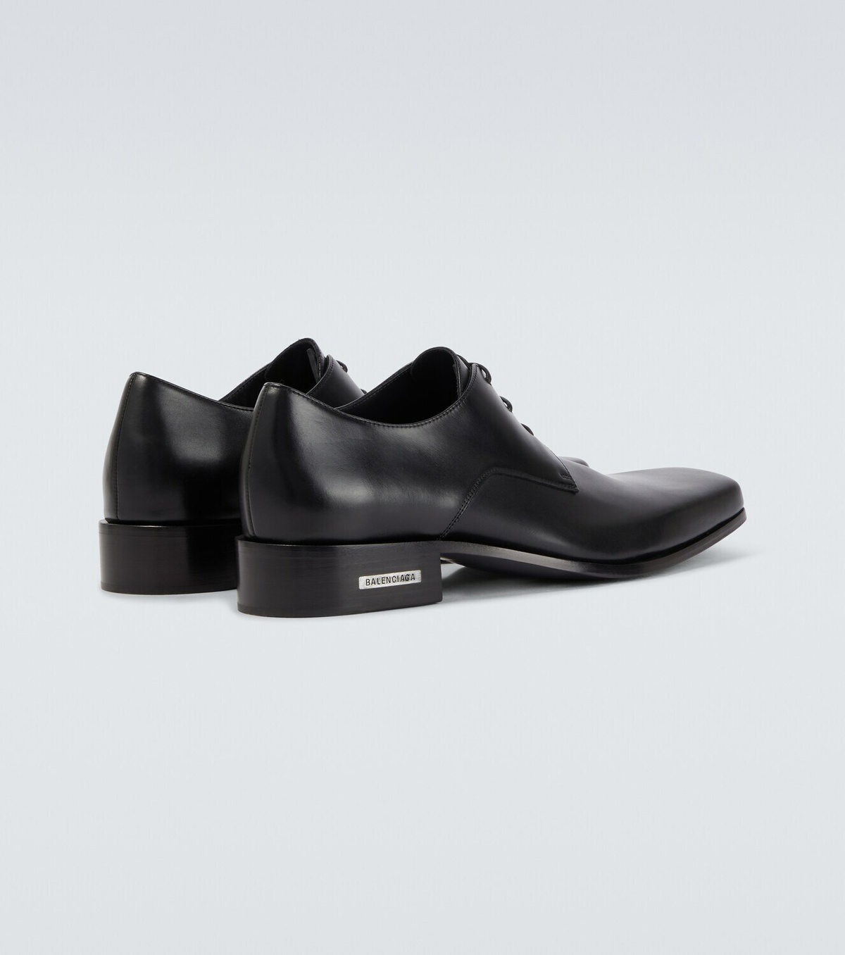 Balenciaga Concorde leather Derby shoes