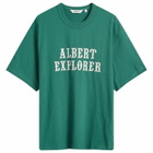 Uniform Bridge Men's AE Logo T-Shirt in Green