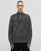 Jw Anderson Can Puller Half Zip Jumper Grey - Mens - Half Zips|Zippers & Cardigans