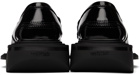 untitlab Black Reel Loafers