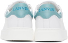 Lanvin White & Blue DDB0 Sneakers