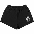 Sporty & Rich Women's Hotel Disco Shorts in Black/White