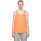 Saturdays NYC Orange Rosen Tank Top