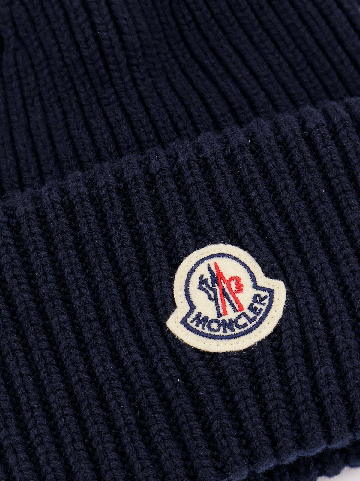 Moncler Hat Blue Mens