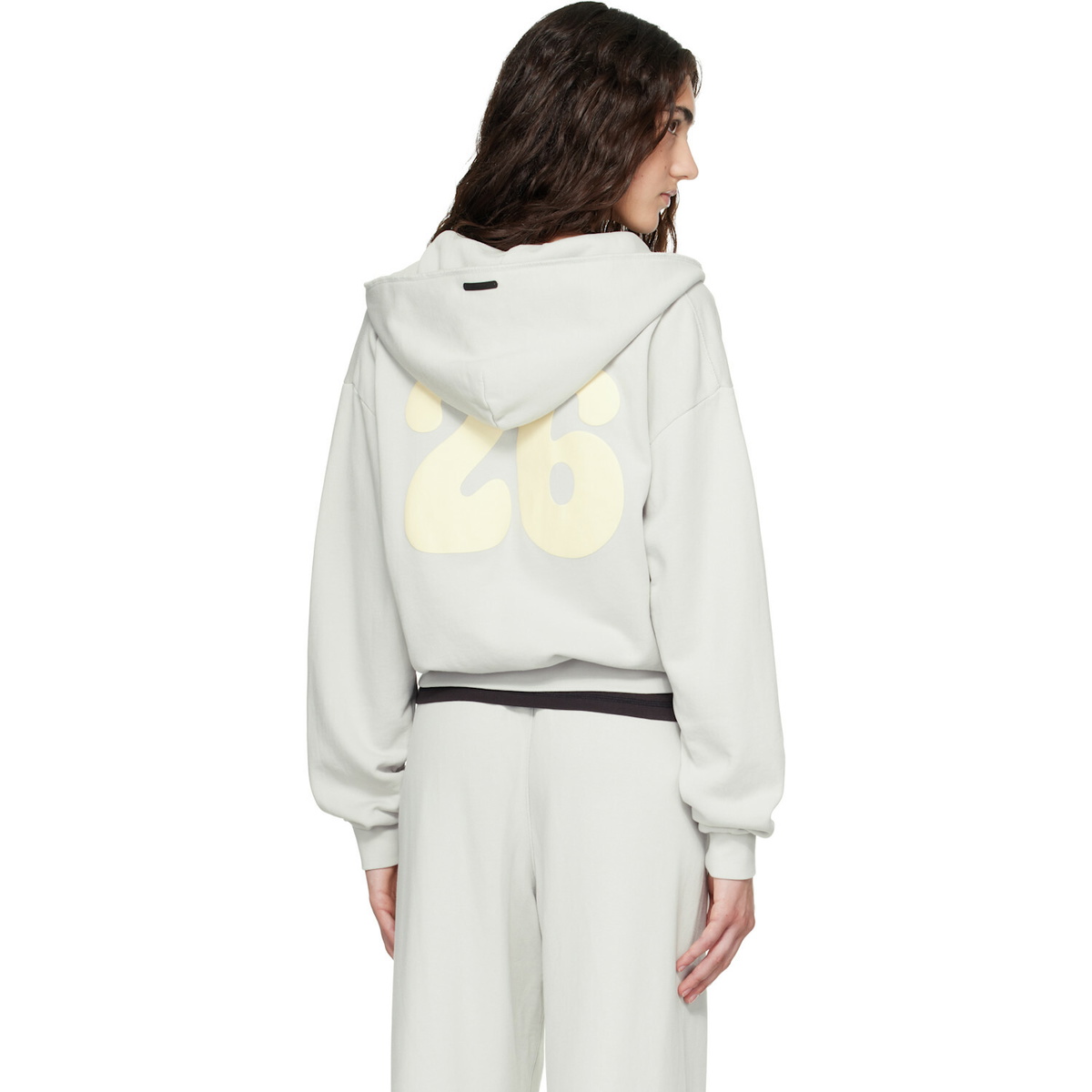 Fear of God ESSENTIALS Gray Full Zip Hoodie