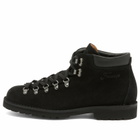 Fracap Men's M128 Commando Sole Scarponcino Boot in Black Suede