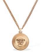 VERSACE - Medusa Coin Charm Long Necklace