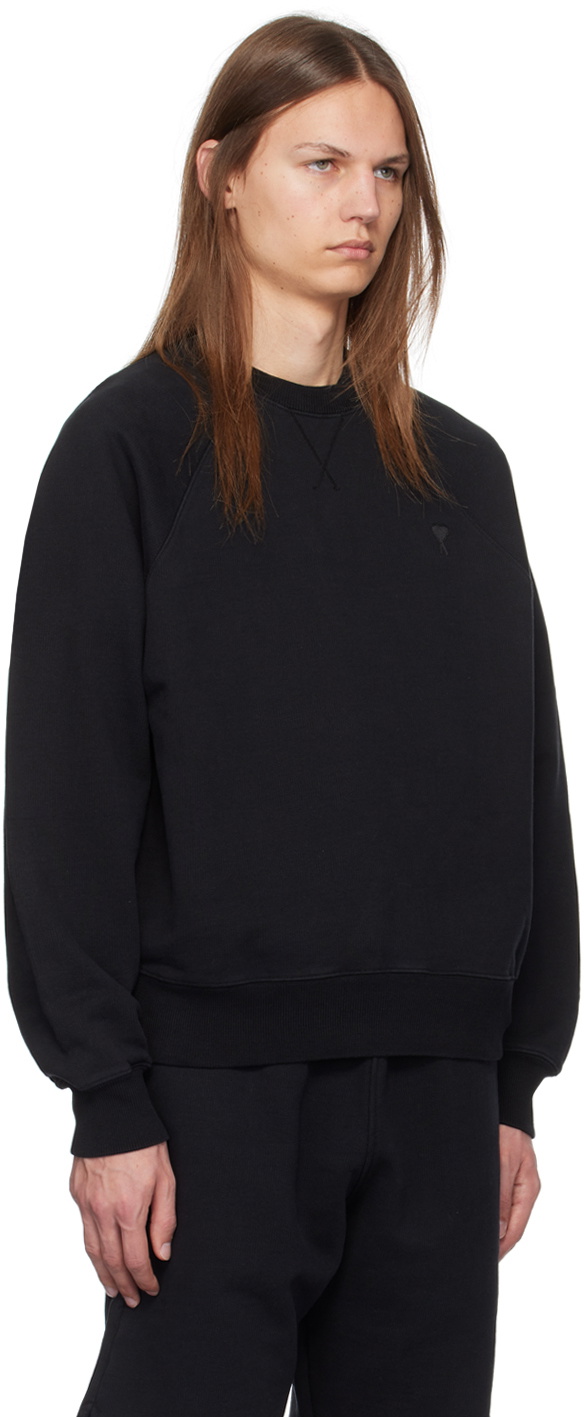 スウェット・トレーナー Ami Paris Black Ami De Coeur Sweater AMI Paris Ami De Coeur Sweater | Black | FARFETCH