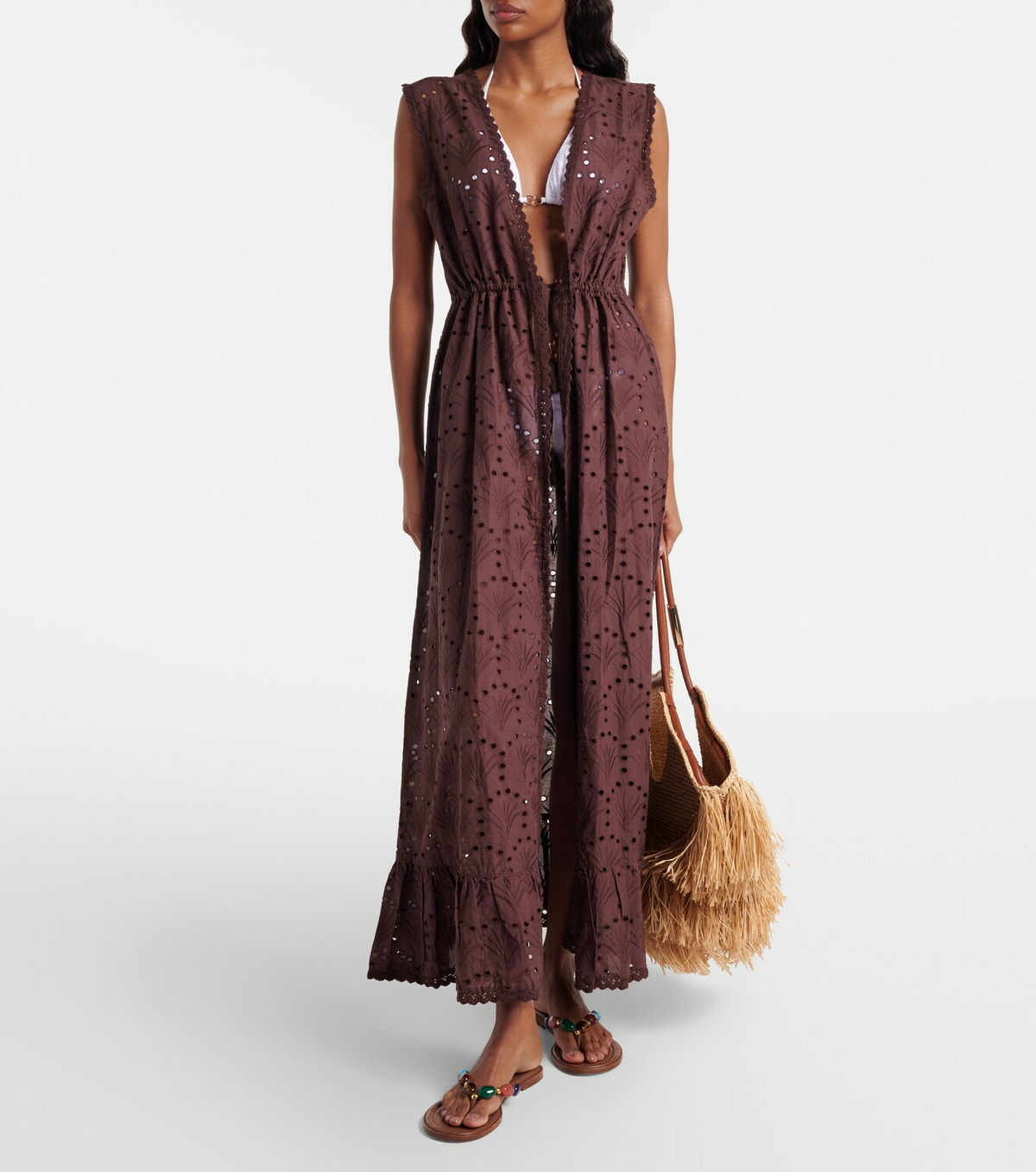 Melissa Odabash Tessa cotton beach cover-up