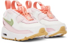 Nike Baby Pink & White Nike Air Max 90 Toggle Sneakers