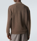 Giorgio Armani Virgin wool polo sweater