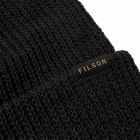 Filson Men's Ballard Wool Watch Cap in Black