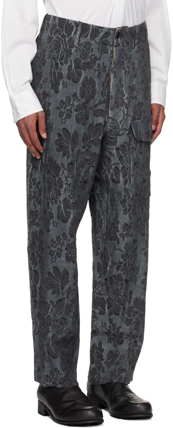 UMA WANG Gray Paxton Trousers