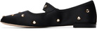 Repetto Black Georgia Mary Jane Square-Toe Ballerina Flats
